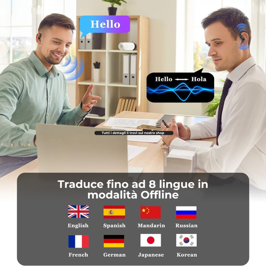 PolyVoice - Cuffie Traduttrici